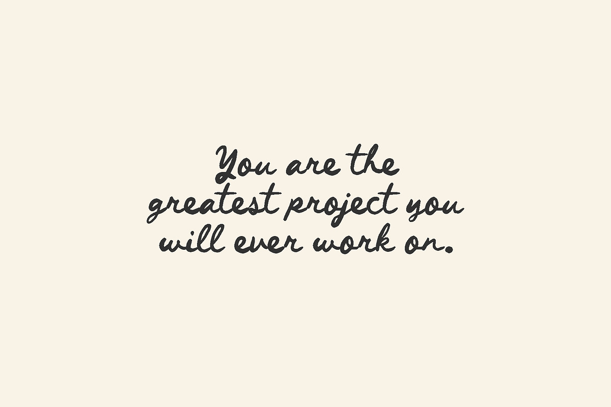 Dusty Orange handwritten font, a Handwritten Font by BilberryCreates (Photo 7 of 12)