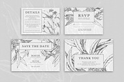 Eucalyptus Wedding Invitation Suite, an Invitation Template by Valeryia Aranovich (Thumbnail 4 of 5)
