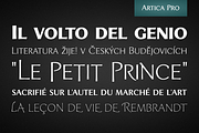 Artica Pro Family, a Sans Serif Font by Green Type (Thumbnail 3 of 5)