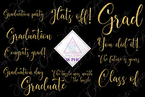 Graduation Word Art Clipart