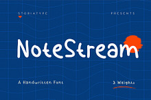 NoteStream - Handwritten Font