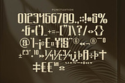 Dobole – Art Deco Display Font, a Sans Serif Font by Artiveko (Thumbnail 4 of 6)