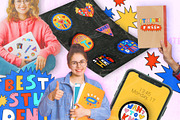 Motivation to study-lettering set, an Education Illustration by okchizh (Thumbnail 5 of 6)
