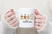 Just a Thankful Goose Happy PNG, a Graphic by Designking (Thumbnail 3 of 4)