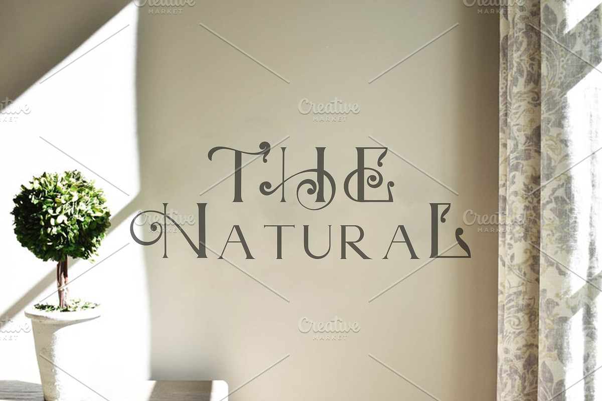 Black Hawk Font + Extra Ornaments ^^ preview 3