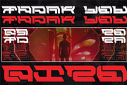 Bizo - Techno Modern Font, a Handwritten Font by MaikoHatta (Thumbnail 7 of 8)