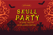 Pumpkind Spooky Halloween Font, a Symbol Font by Vadovastd (Thumbnail 5 of 8)