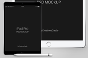 iPad Pro PSD Mockup with Pen, an iPad Mockup by CreativesCastle (Thumbnail 5 of 5)