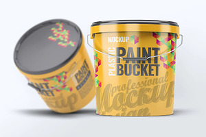 Paint Bucket Mockup