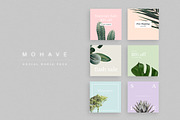 Mohave Social Media Pack, a Social Media Template by 1948 Creative Co. (Thumbnail 1 of 5)