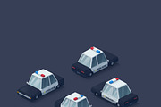 Low Poly 2D Cars, an Object Graphic by Zomorsky (Thumbnail 6 of 16)