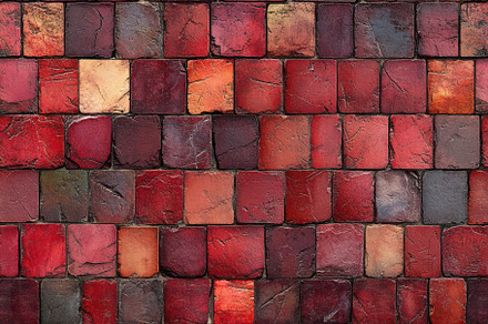 A red brick wall background, horizon, an Abstract Photo by Pixeness