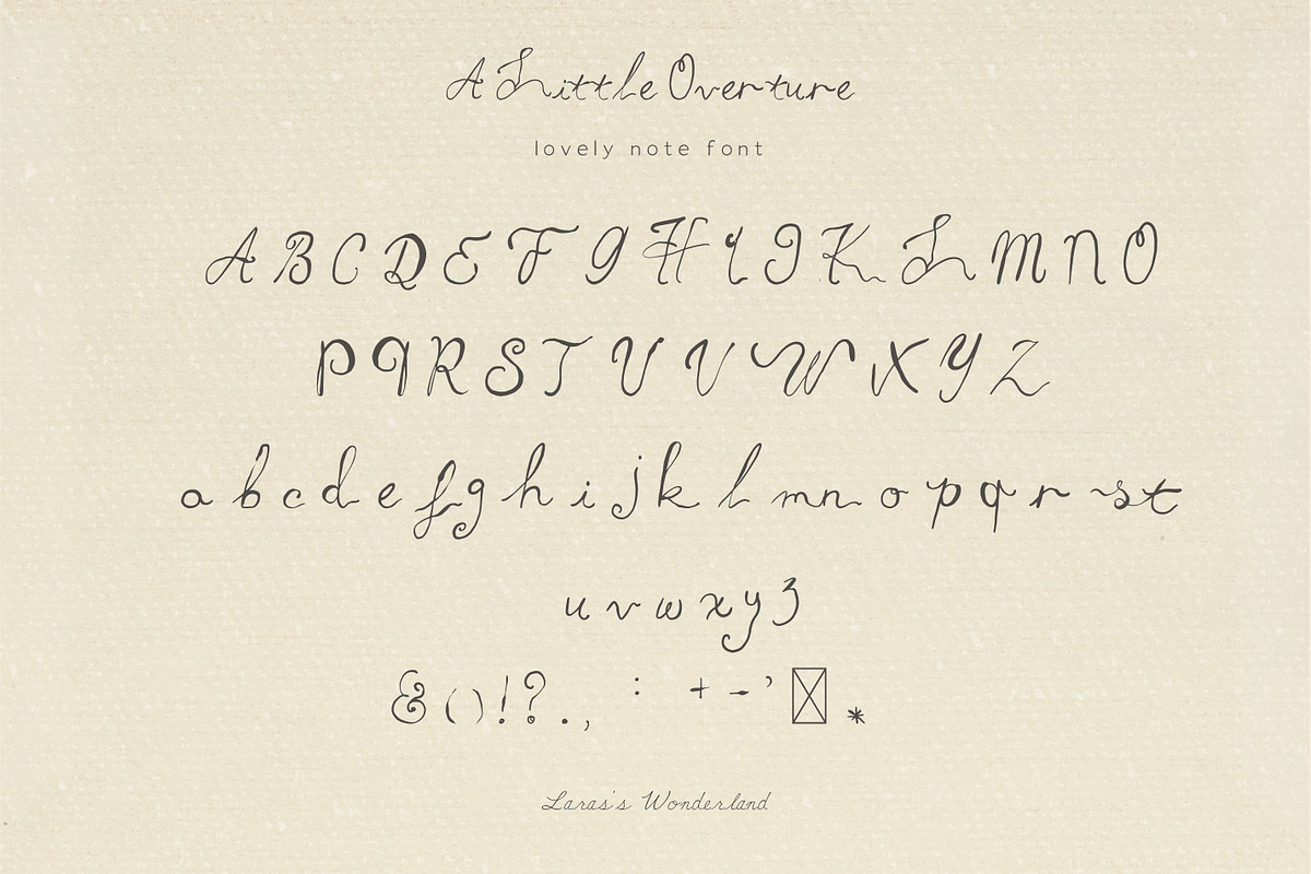Artistic Vintage Script and Sans Duo, a Handwritten Font by Laras Wonderland (Photo 9 of 10)