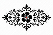 Vintage Flower Ornament Set, an Illustration by Creativeshirt (Thumbnail 8 of 21)
