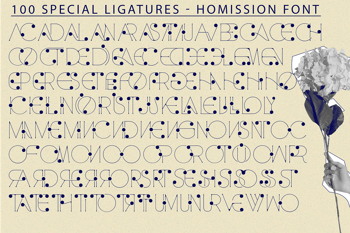 Homission Font, a Serif Font by 177Studio (Photo 7 of 8)