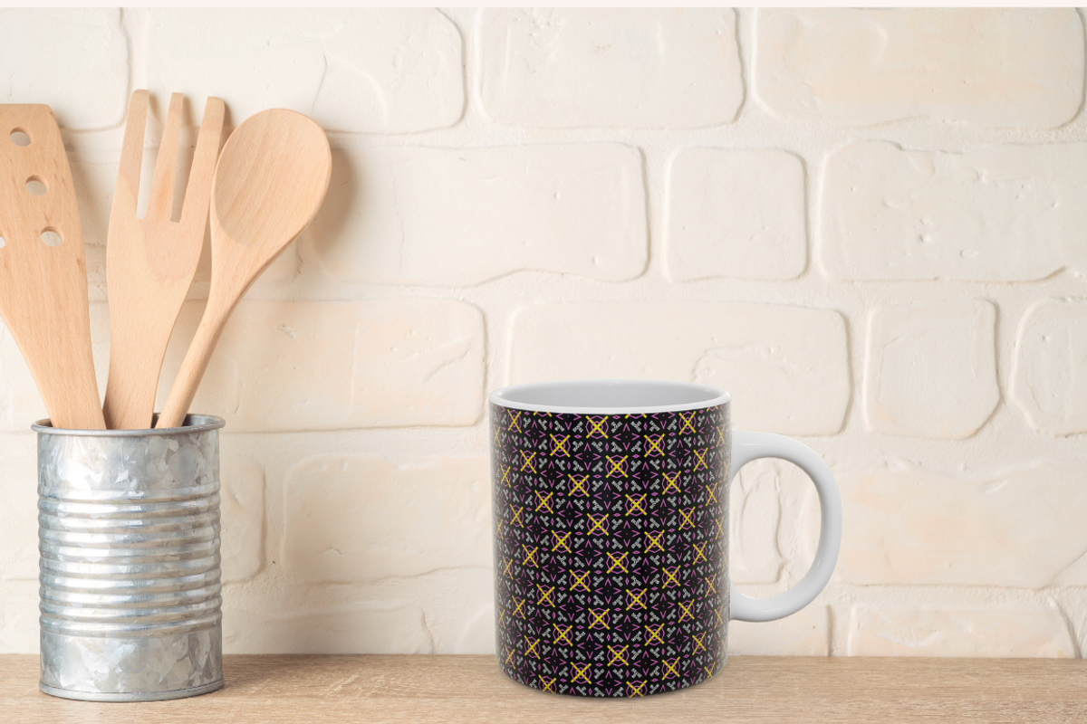 Vivid Geometry Palette Patterns, a Pattern Graphic by PrintHaven Designs (Photo 7 of 8)