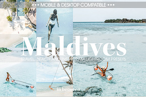 Maldives Lightroom Mobile Presets