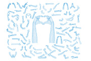 70+ Vector Hand Gesture Bundle, an Object Illustration by Kseniya-Omega (Thumbnail 2 of 6)