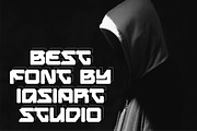 Golden Standar - Futuristic Font, a Sans Serif Font by Iqsiart Studio (Thumbnail 7 of 9)