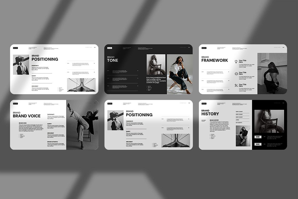 Brand Strategy Presentation Template, a Presentation Template by Alvi-Studio (Photo 7 of 7)