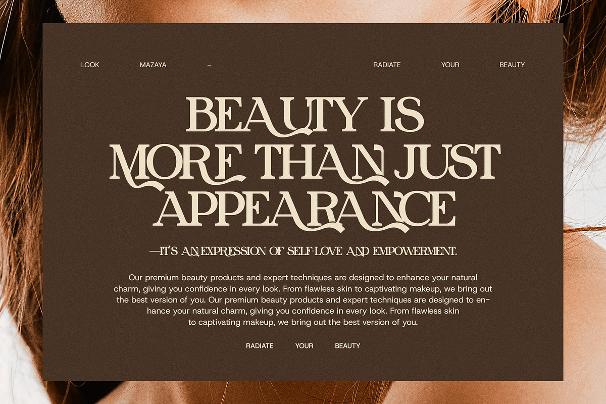 Rosela Modern Serif Font Typeface, a Serif Font by Graphicxell (Photo 3 of 8)