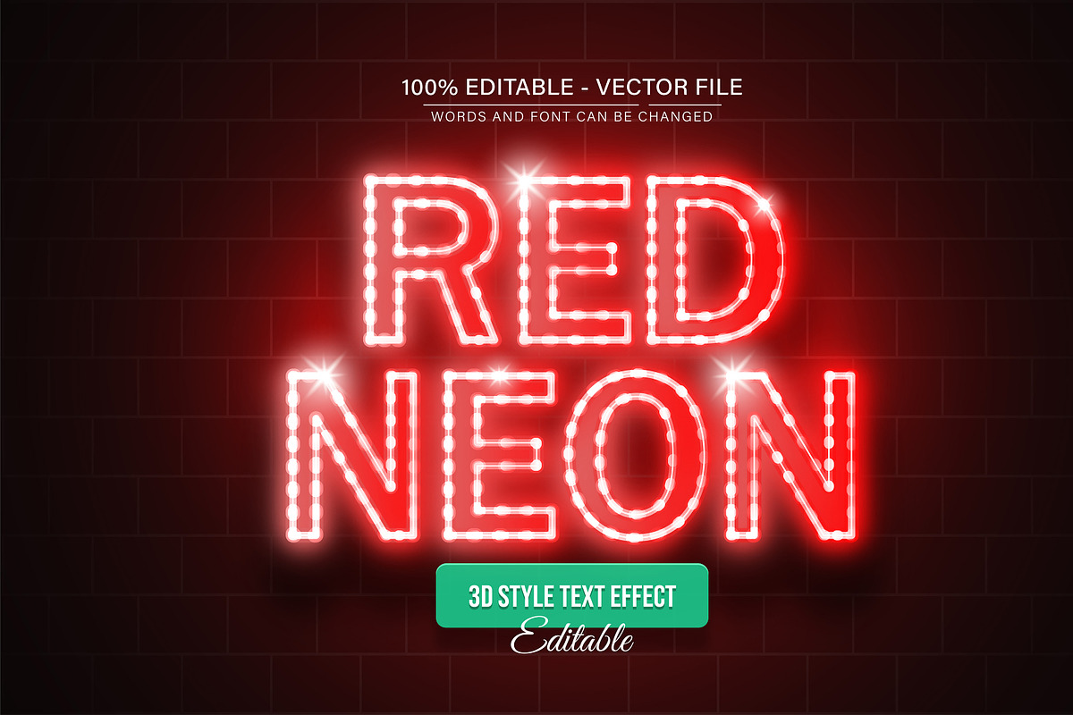 3D Text Effects Collection Vol 37, a Graphic by Aglonemadesign (Photo 2 of 9)