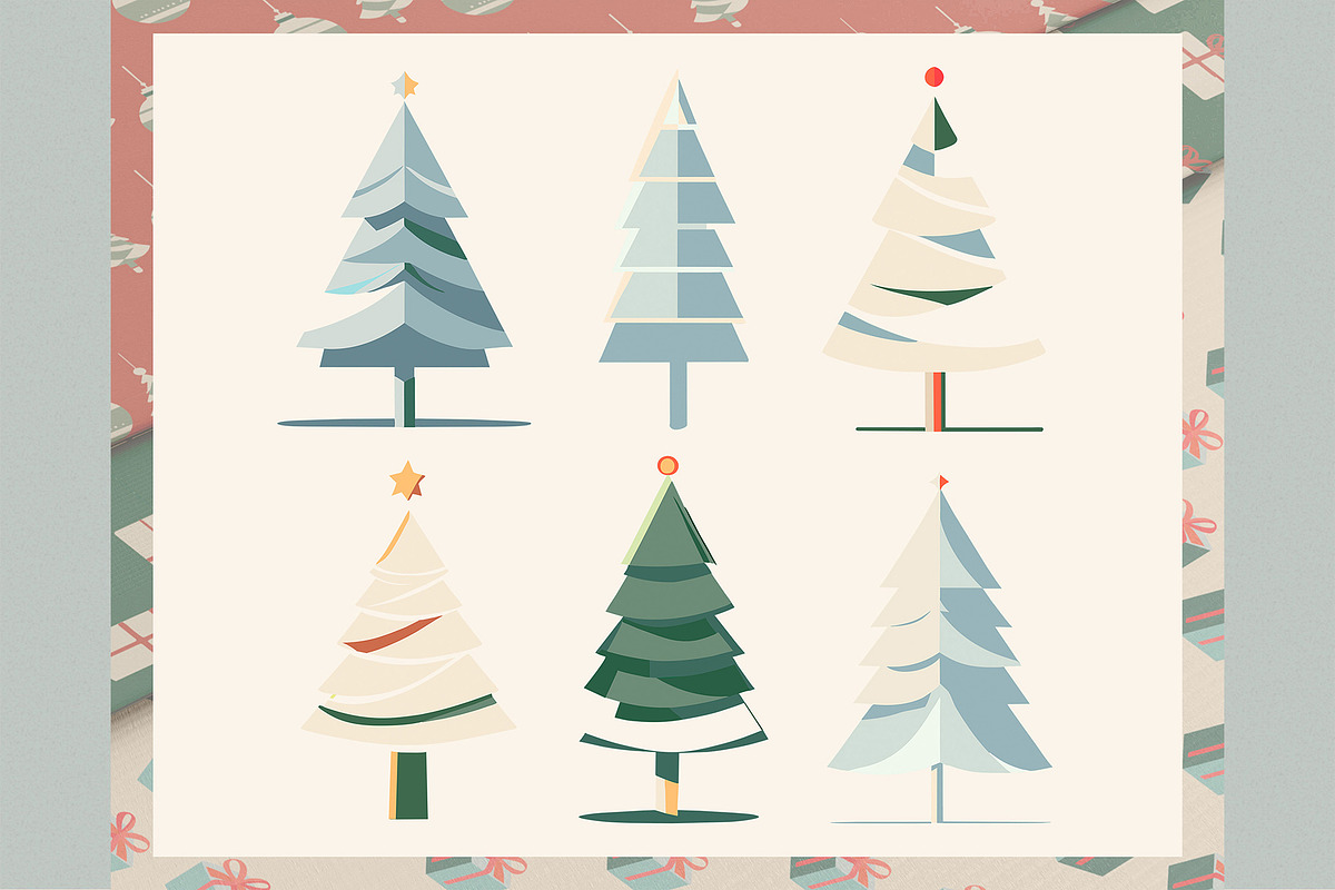 Retro Christmas Graphics Collection, an Object Graphic by NatalieArtsDenysenko (Photo 8 of 15)