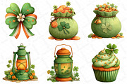 St Patrick's Day Clipart Bundle, an Illustration by DreamPrint404 (Thumbnail 3 of 6)