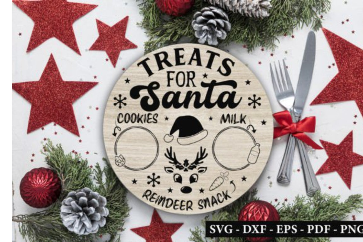 Christmas Santa Tray SVG Bundle, an Object Graphic by BeeCraftR (Photo 6 of 11)