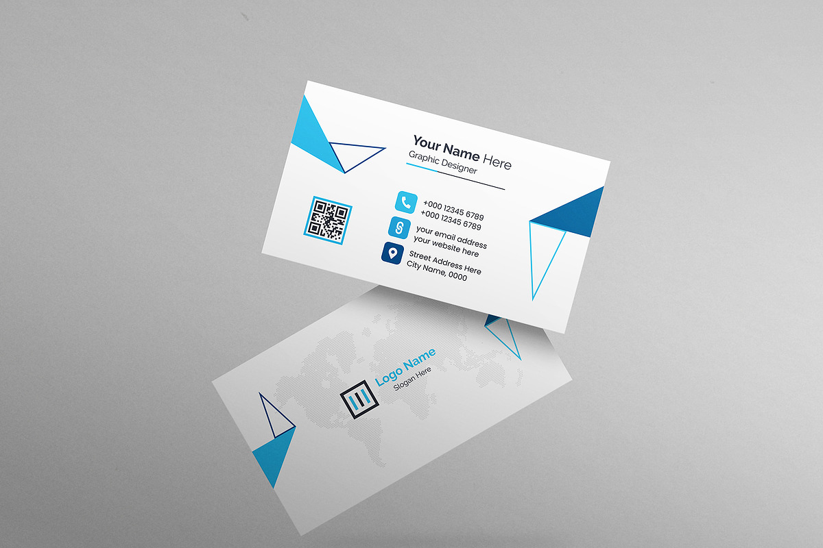 Minimal Business Card Design, a Business Card Template by mijli (Photo 5 of 12)