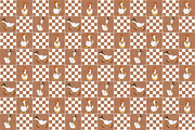 Thanksgiving Checkered Seamless, a Pattern Graphic by Coastal 5 Designs (Thumbnail 2 of 3)