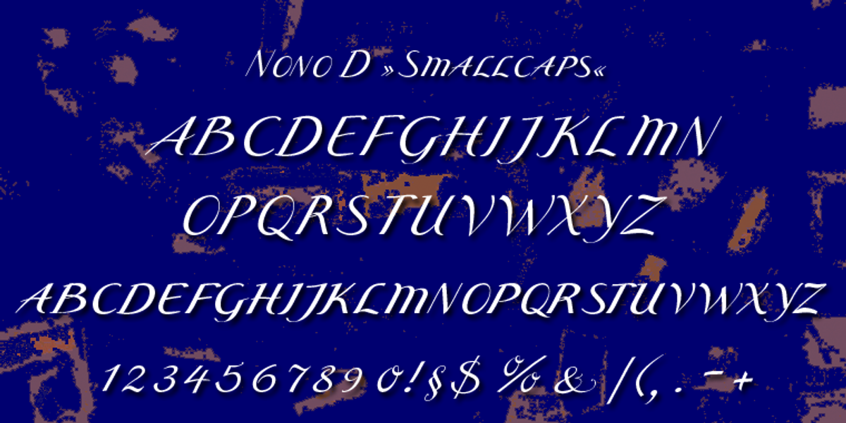 Nono, a Script Font by Wiescher-Design (Photo 5 of 6)