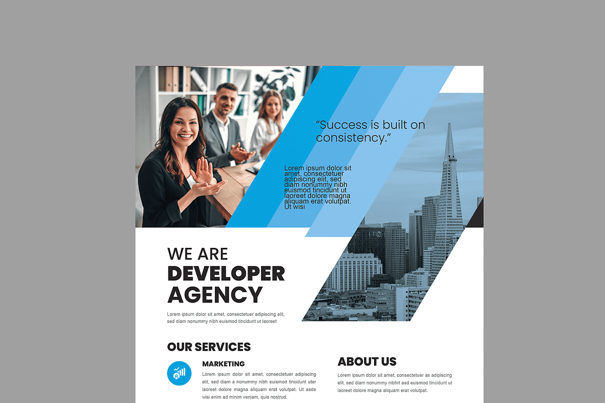 Corporate Flyer, a Flyer Template by MightyDesign (Photo 4 of 8)
