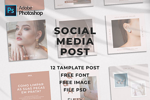 Azalea Jewelry Social Media Kit