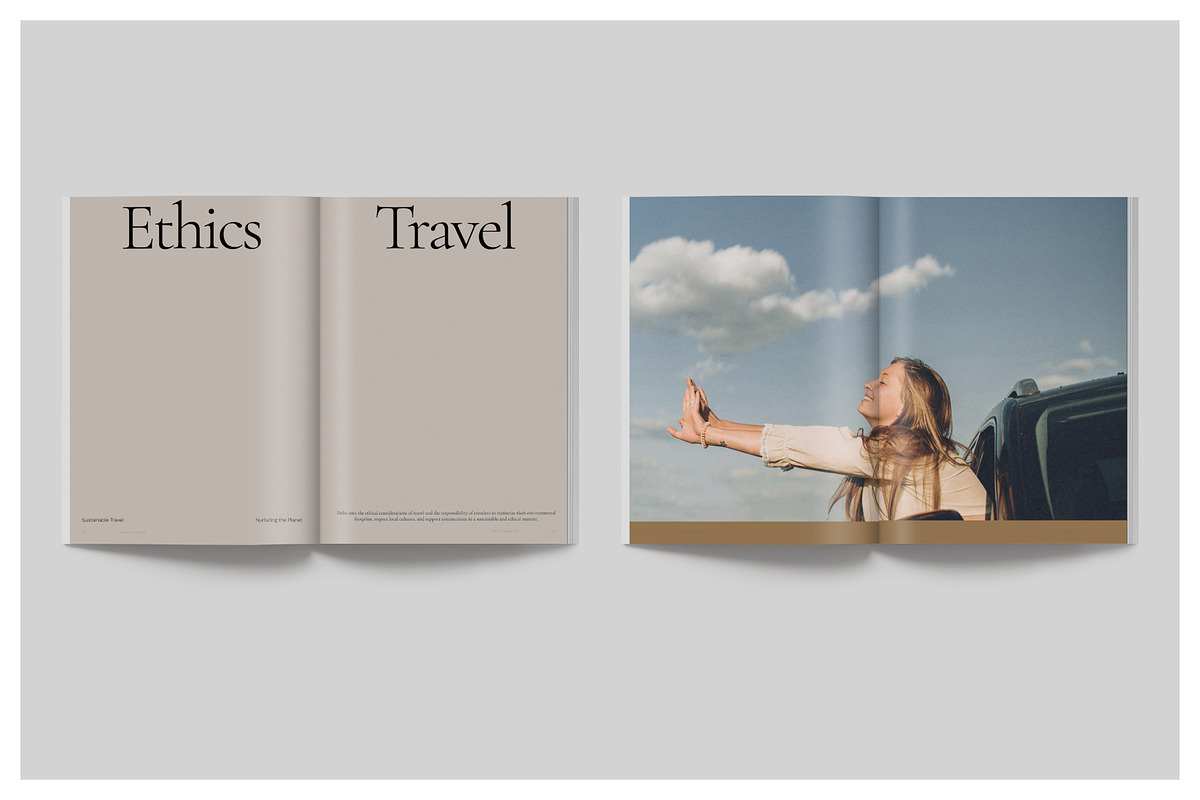 MOREIRA Travel Lifestyle Magazine, a Magazine Template by Arif Tri Ananta (Photo 11 of 13)