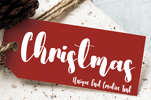 Christmas Handwriten Font