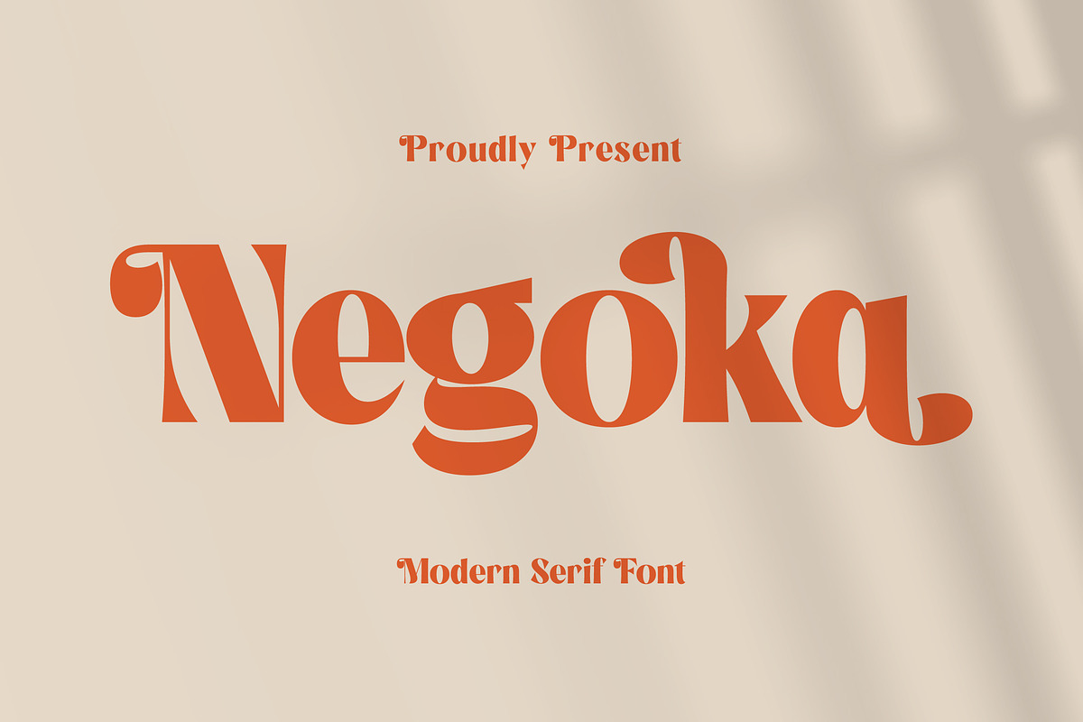 Negoka Modern Display Font, a Sans Serif Font by Storytype Studio (Photo 1 of 18)