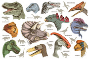 Hand drawn dinosaurs set, an Animal Illustration by handsketched (Thumbnail 3 of 9)