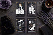 Tarot Major Arcana & Aces Vector Art, a Decorative Illustration by Croisy (Thumbnail 4 of 8)