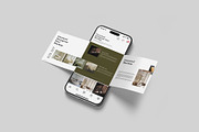 Carousel instagram post mockup, an iPhone Mockup by Graphicbars (Thumbnail 4 of 13)