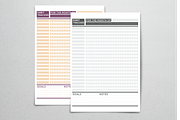 Planner Set Collection, a Stationery Template by Lacy's Designs (Thumbnail 4 of 6)