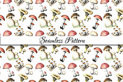 Pencil vintage mushrooms., a Food Illustration by Vikeriya (Thumbnail 5 of 5)