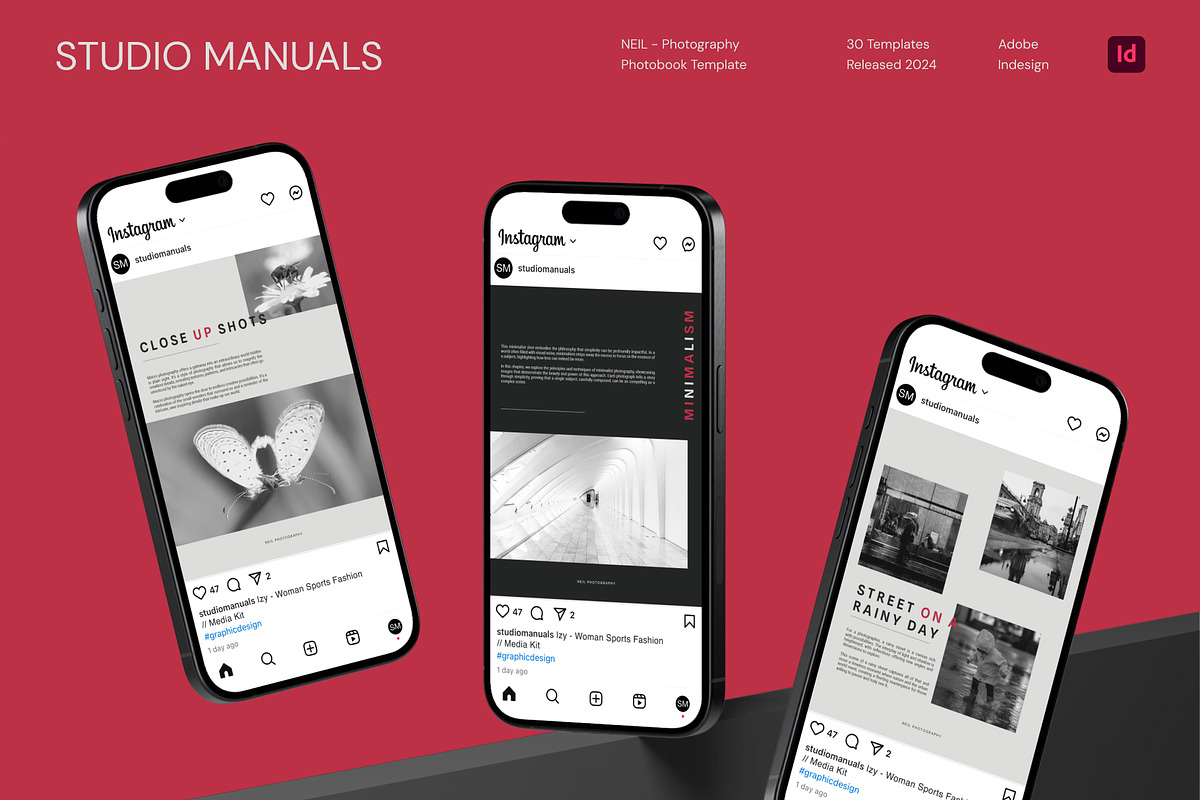 NEIL - Photography Photobook Templat, a Social Media Template by Studio Manuals (Photo 3 of 8)