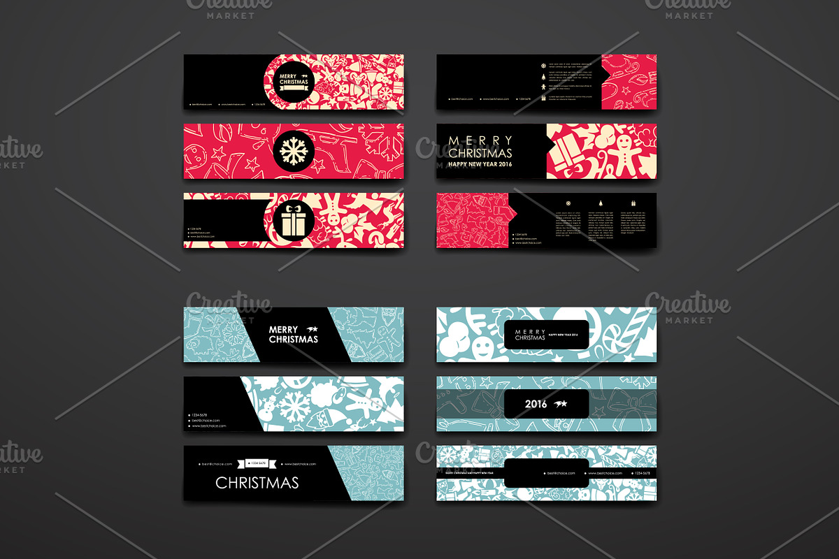 Merry Christmas Brochures, a Brochure Template by Palau (Photo 42 of 49)