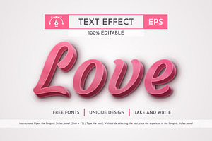 Amur Editable Text Effect