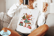 Cute Gingerbread Girl Christmas PNG, a Seasonal Illustration by Daily.Designs (Thumbnail 4 of 5)