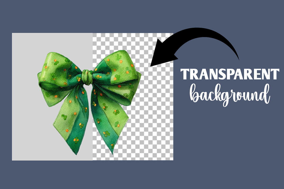 St Patrick Bow Clipart, an Illustration by Designworld (Photo 5 of 6)
