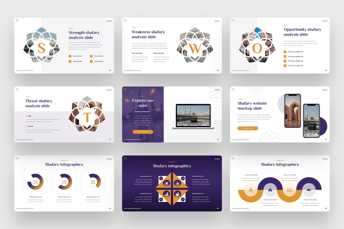 Shafary - Umrah & Hajj Keynote, a Presentation Template by BeadyLab (Photo 5 of 6)