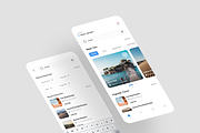 Wings - Travel Booking App UI Kit, an UI Kit Template by iDoodle Studio (Thumbnail 2 of 4)