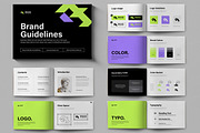 Brand Guidelines Template, a Brochure Template by ContestDesign (Thumbnail 1 of 3)